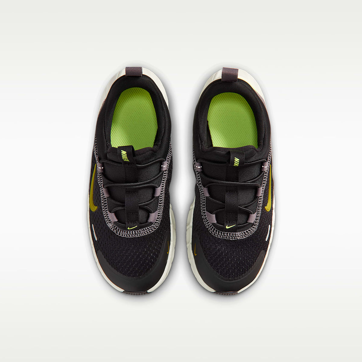 Nike Free Ride – Negro/Punta de Lápiz/Hielo volt/Cuarzo azafrán – vista 4