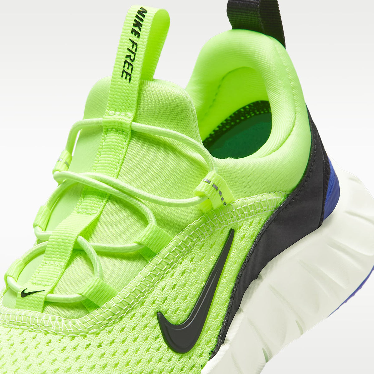 Nike Free Ride – Hielo volt/Lapislázuli/Tinte volt/Abeto negro – vista 7