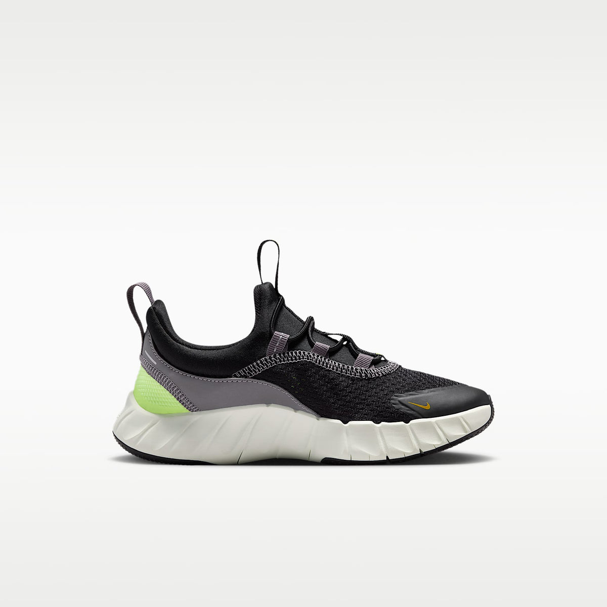 Nike Free Ride – Negro/Punta de Lápiz/Hielo volt/Cuarzo azafrán – vista 3