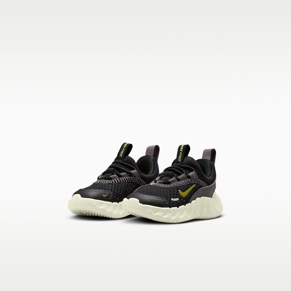 Nike Free Ride – Negro/Punta de Lápiz/Hielo volt/Cuarzo azafrán – vista 5