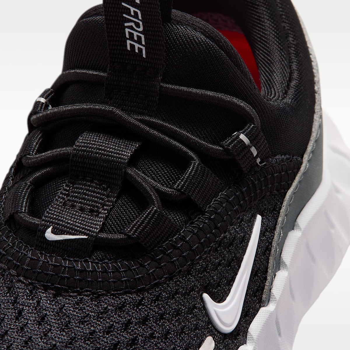 Nike Free Ride – Negro/Gris azulado/Rojo universitario/Blanco – vista 7