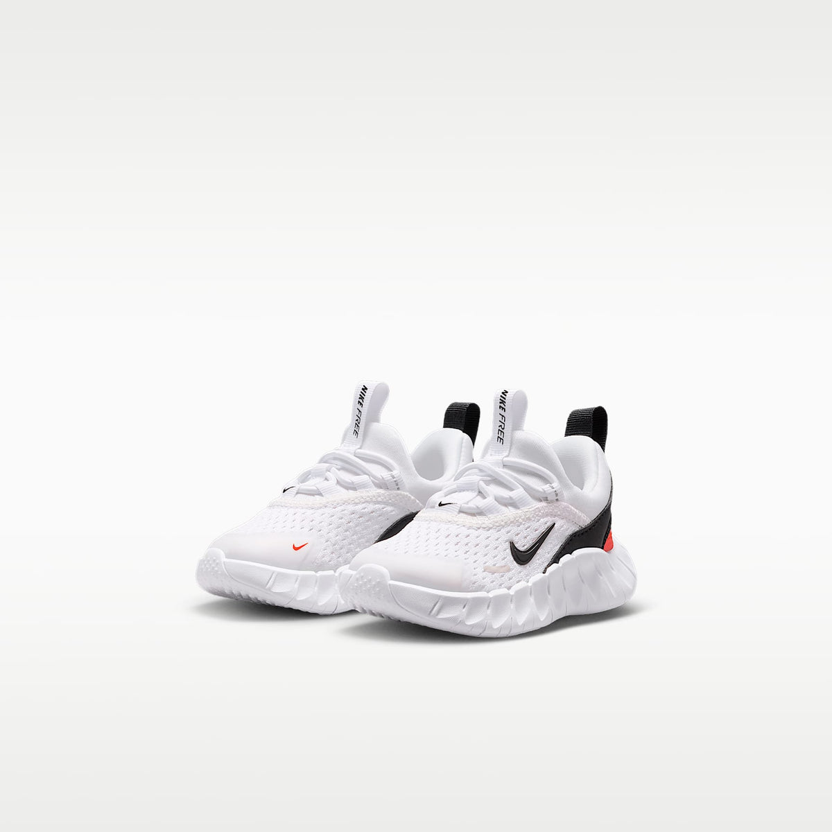 Nike Free Ride – Blanco/Naranja seguridad/Negro – vista 5