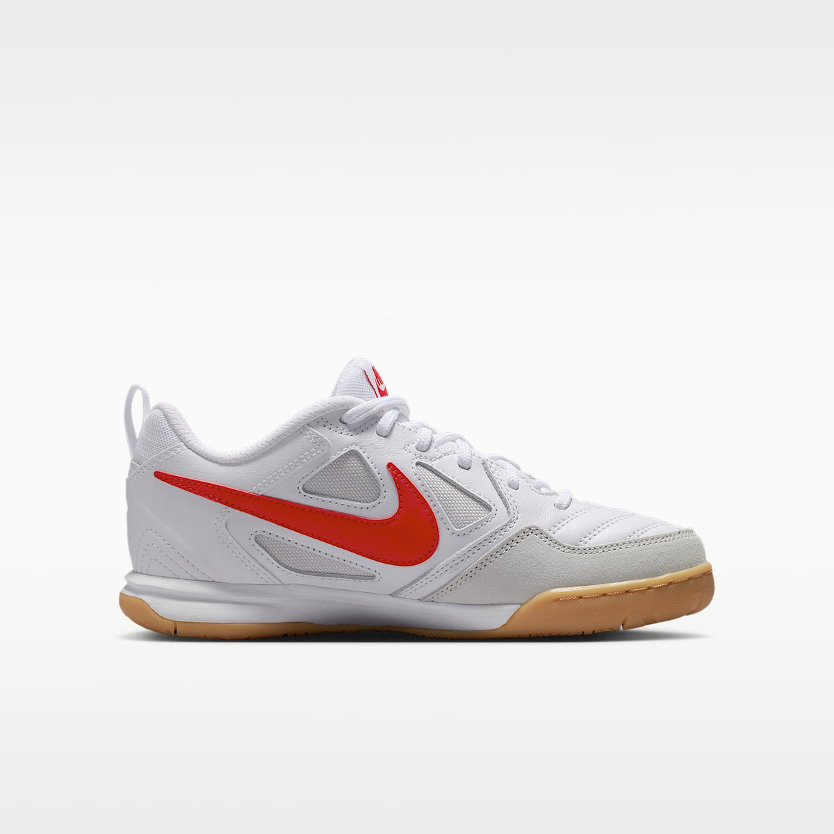Nike Gato – Blanco/Amarillo goma/Rojo universitario – vista 3
