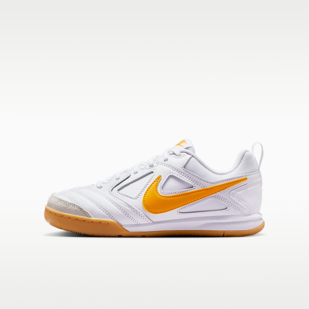 Nike Gato – Blanco/Amarillo goma/Oro universitario – vista 1