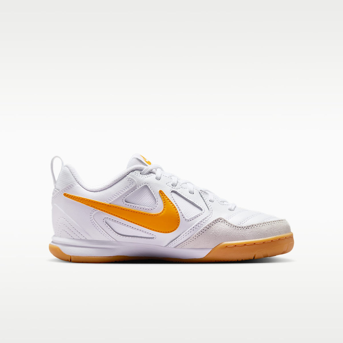 Nike Gato – Blanco/Amarillo goma/Oro universitario – vista 3