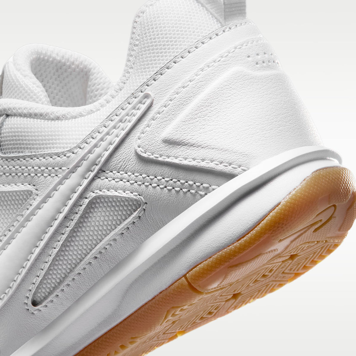 Nike Gato – Blanco/Marrón claro goma/Blanco/Blanco – vista 8