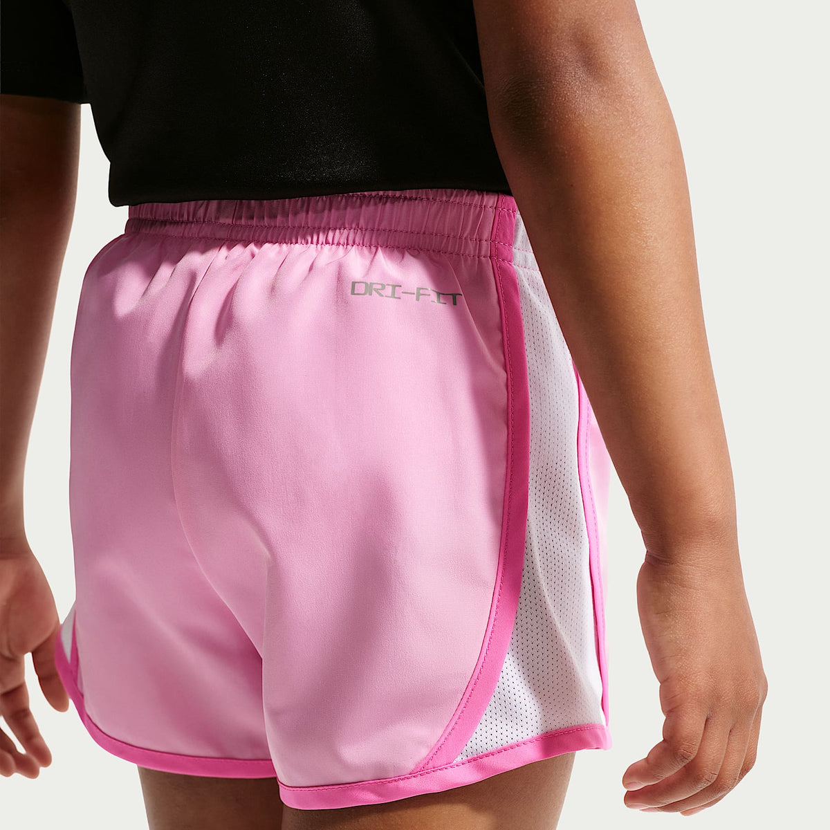 Shorts Dri-FIT Tempo para niños talla pequeña Nike – Rosa amanecer – vista 3