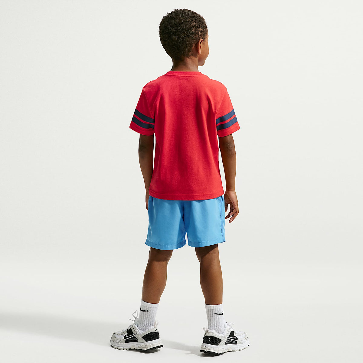 Playera Halftime para niños talla pequeña Nike – Rojo universitario – vista 5