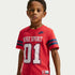 Playera Halftime para niños talla pequeña Nike – Rojo universitario – vista 1