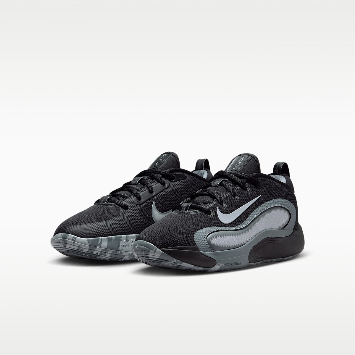 Nike IsoFly – Negro/Gris azulado/Blanco/Gris lobo – vista 5