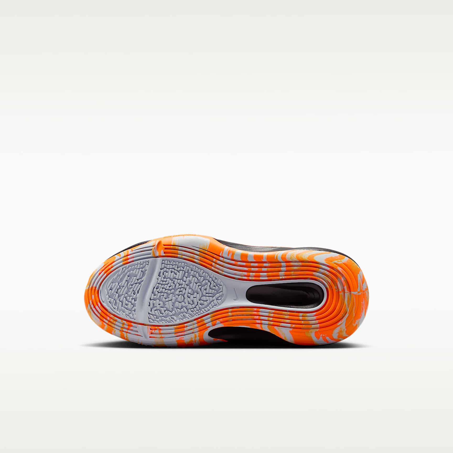 Nike IsoFly – Negro/Naranja total/Cítrico brillante/Fantasma – vista 2