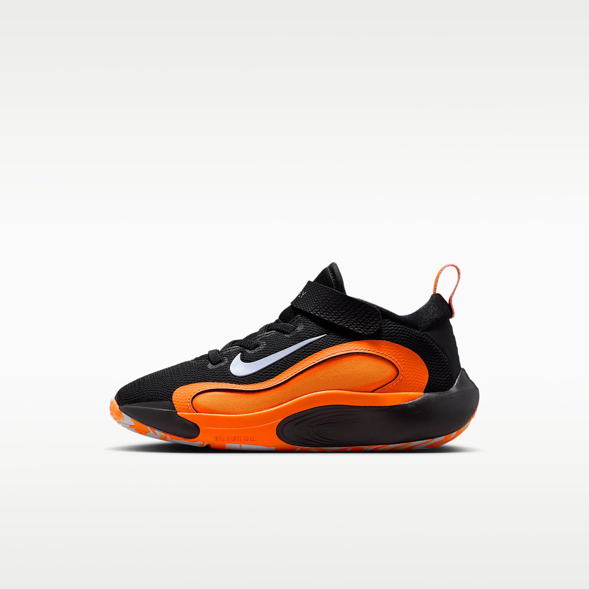 Nike IsoFly – Negro/Naranja total/Cítrico brillante/Fantasma – vista 1