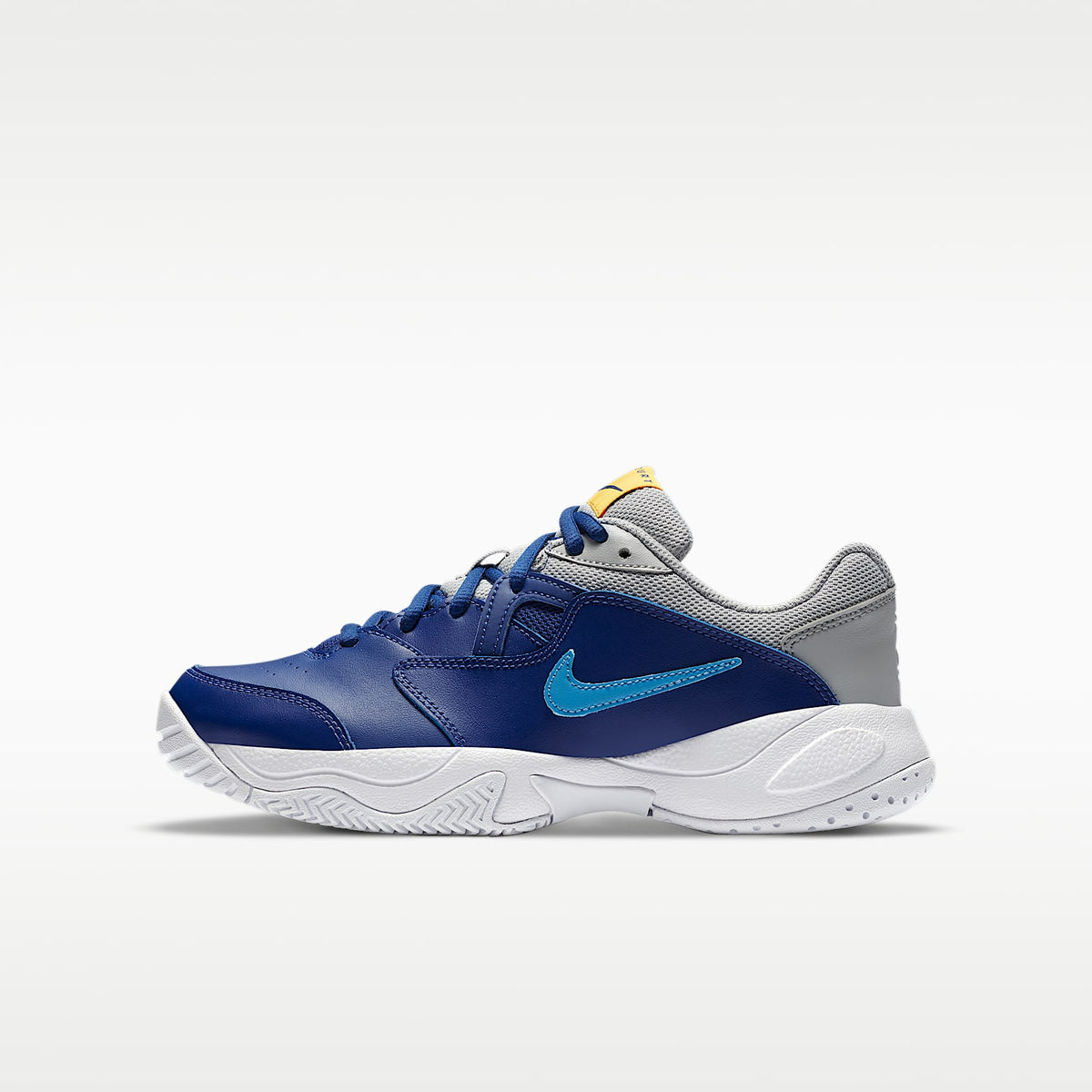 NikeCourt Jr. Lite 2 – Azul royal intenso/Gris humo claro/Blanco/Costa – vista 1
