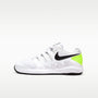 NikeCourt Jr. Vapor X – Blanco/Volt/Negro – vista 1