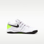 NikeCourt Jr. Vapor X – Blanco/Volt/Negro – vista 3