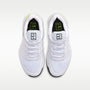 NikeCourt Jr. Vapor X – Blanco/Volt/Negro – vista 4