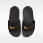 Nike Kawa – Negro/Oro metalizado – vista 5