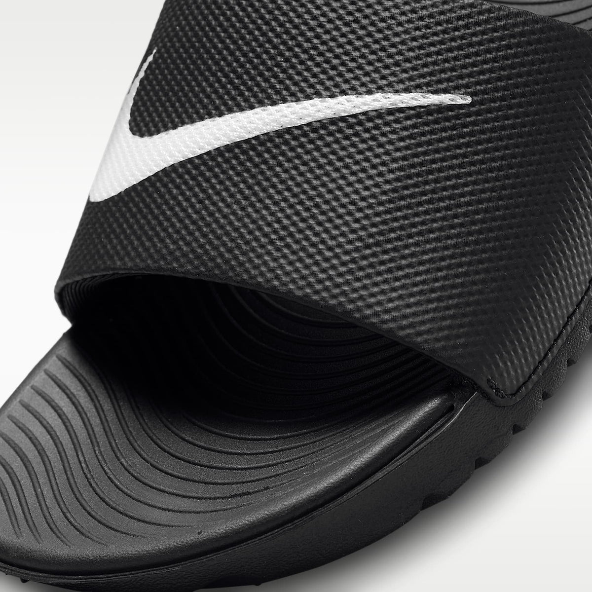 Nike Kawa – Negro/Blanco – vista 6