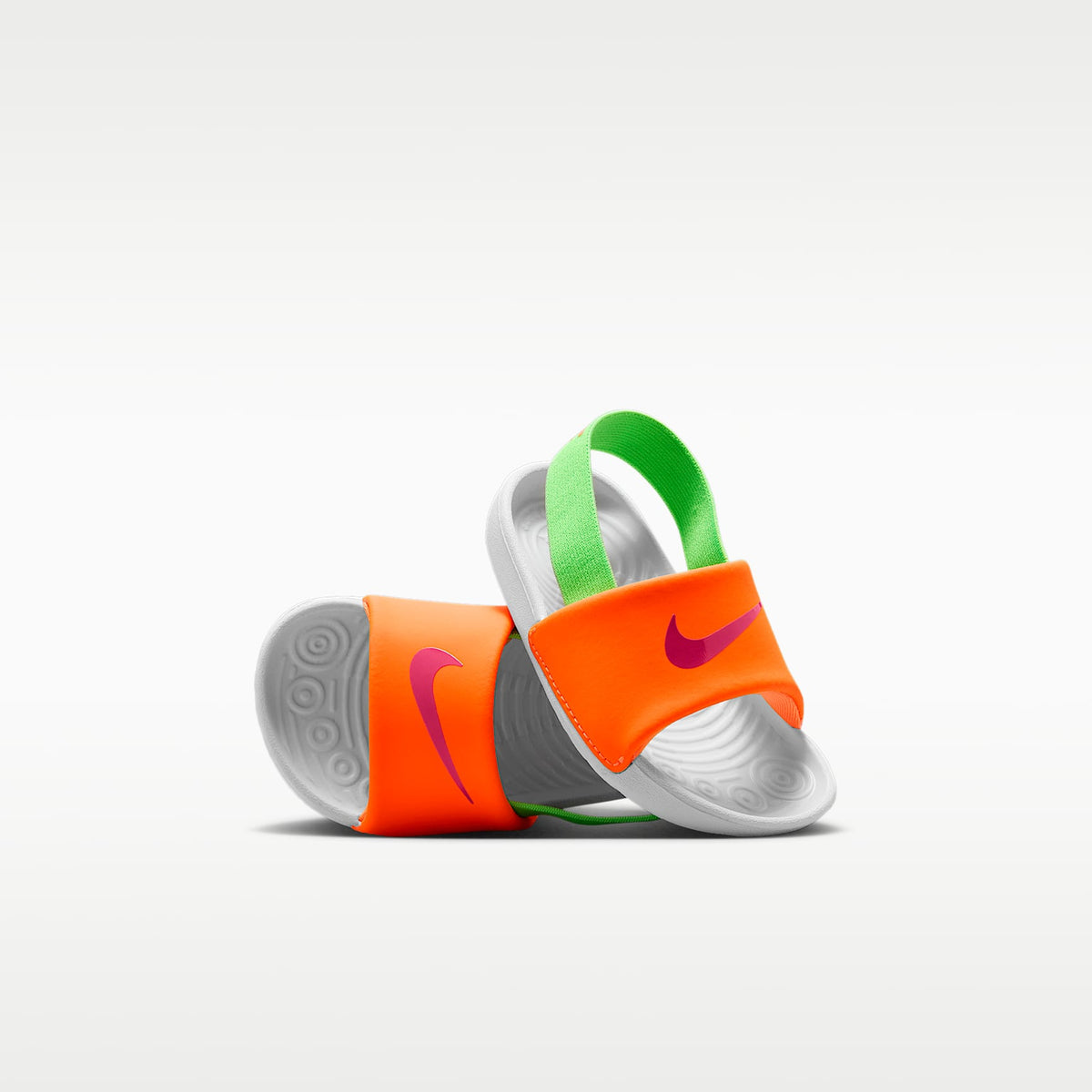 Nike Kawa – Naranja total/Verde strike/Blanco/Hiperrosa – vista 1