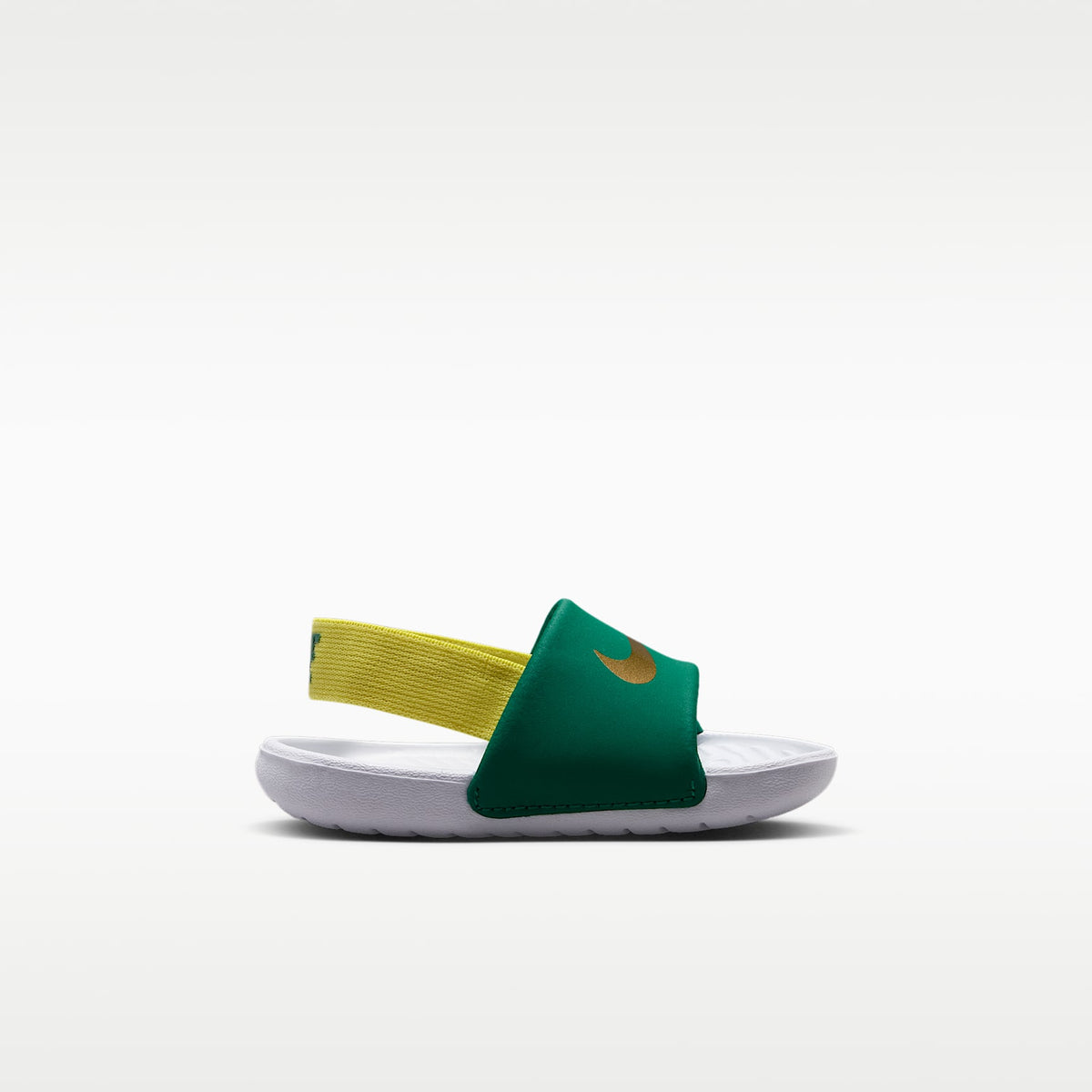 Nike Kawa – Malaquita/Amarillo sónico/Blanco/Oro metalizado – vista 4