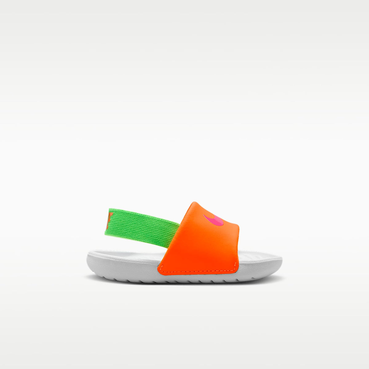 Nike Kawa – Naranja total/Verde strike/Blanco/Hiperrosa – vista 4