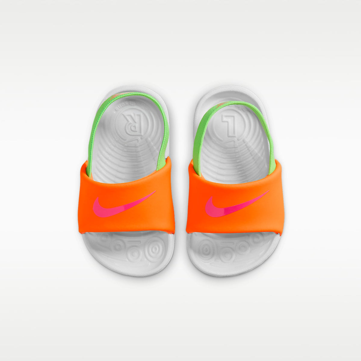 Nike Kawa – Naranja total/Verde strike/Blanco/Hiperrosa – vista 5