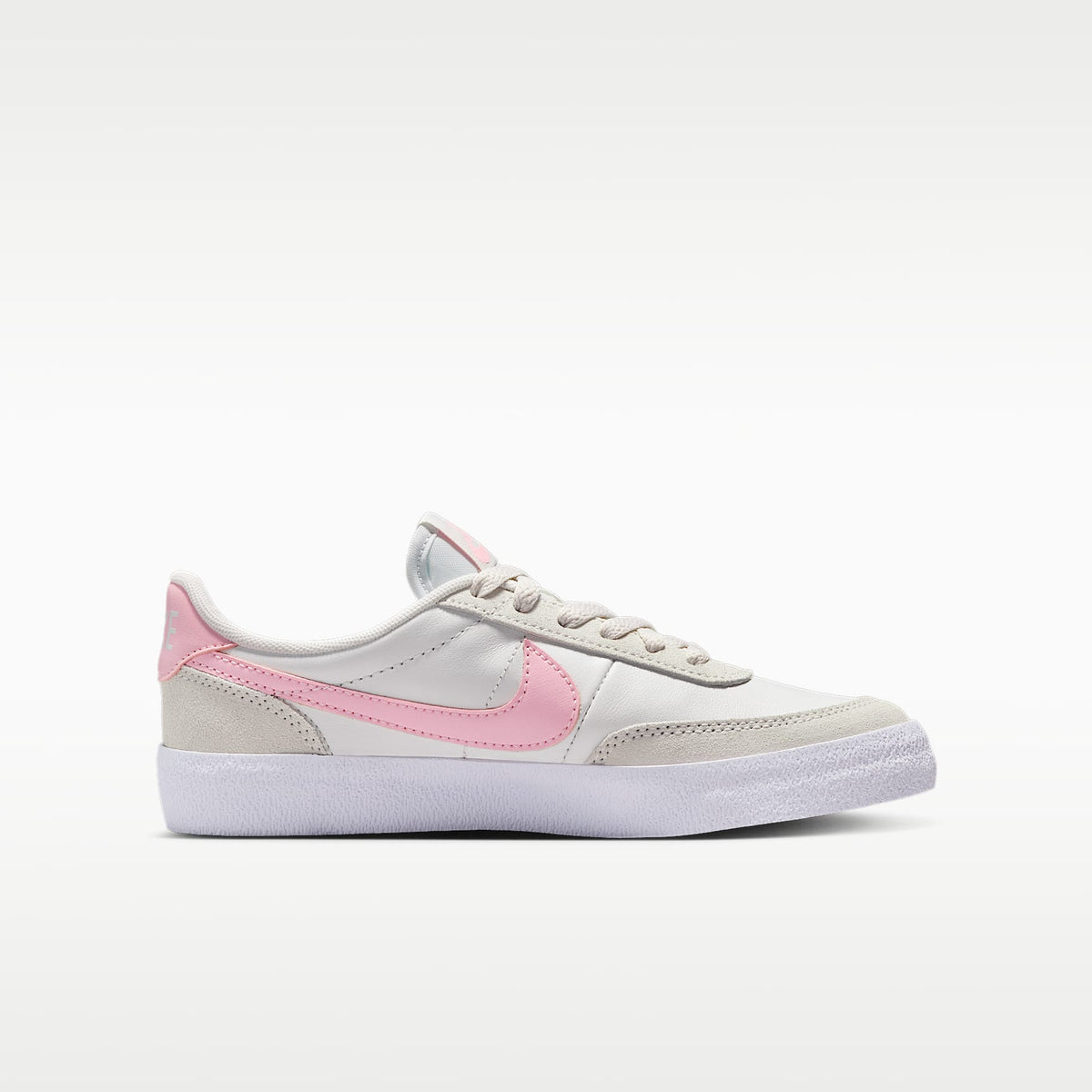 Nike Killshot 2 – Blanco cumbre/Tinte platino/Rosa suave medio – vista 3