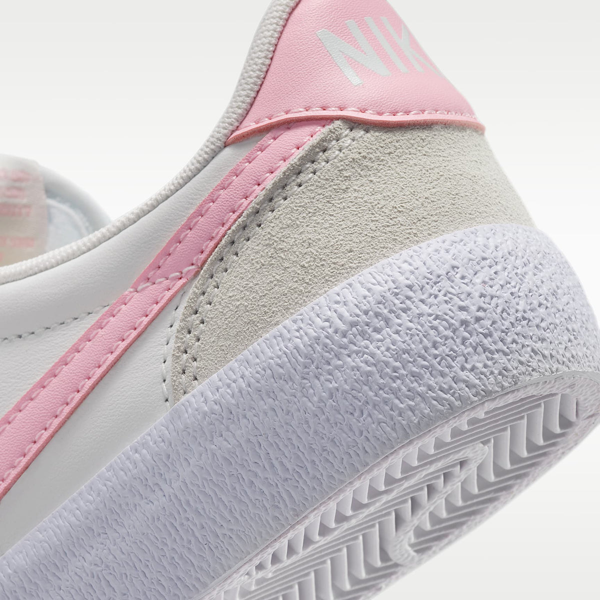 Nike Killshot 2 – Blanco cumbre/Tinte platino/Rosa suave medio – vista 8