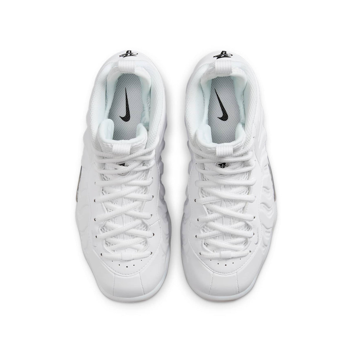 Nike Little Posite One – Blanco/Blanco/Blanco – vista 4