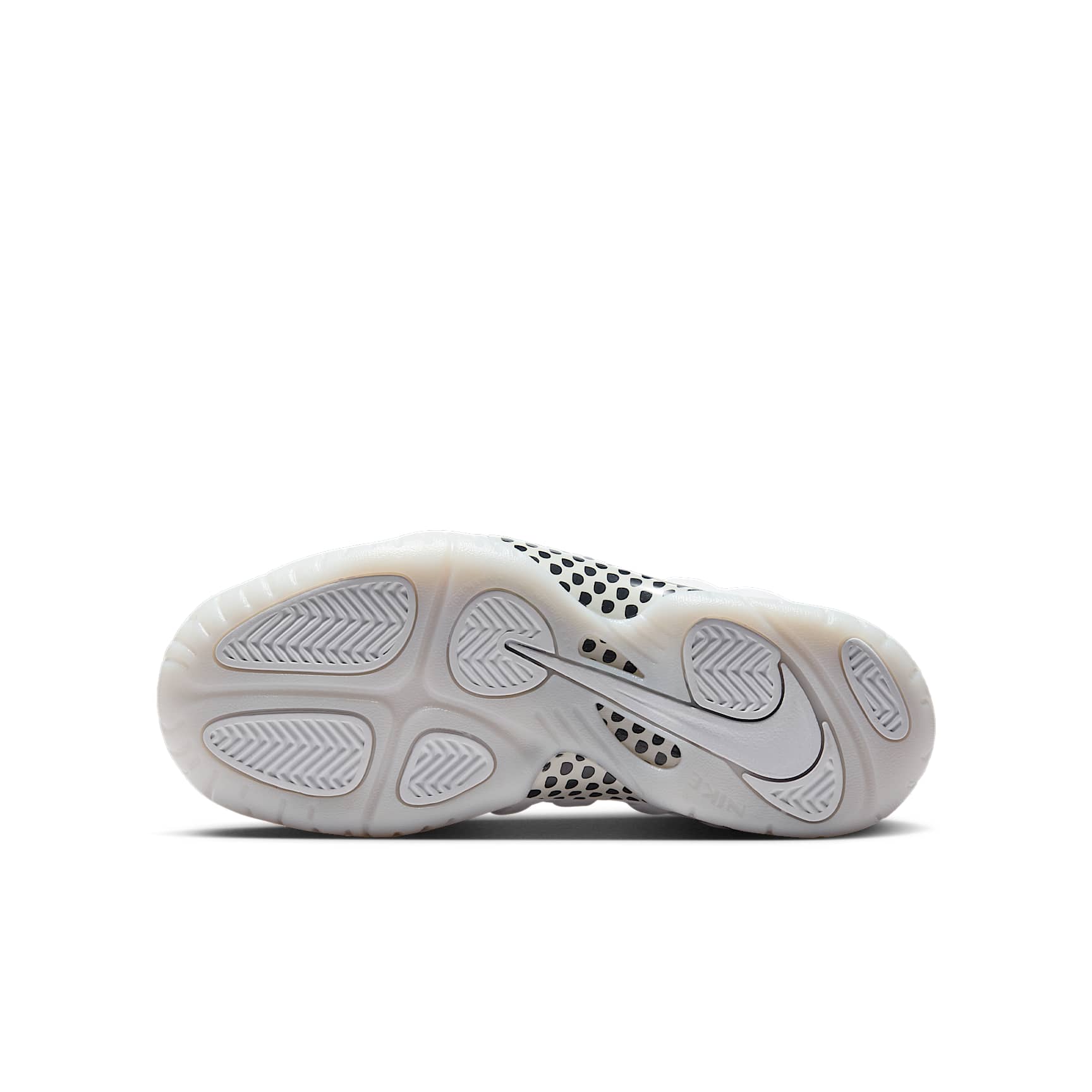 Nike Little Posite One – Blanco/Blanco/Blanco – vista 2
