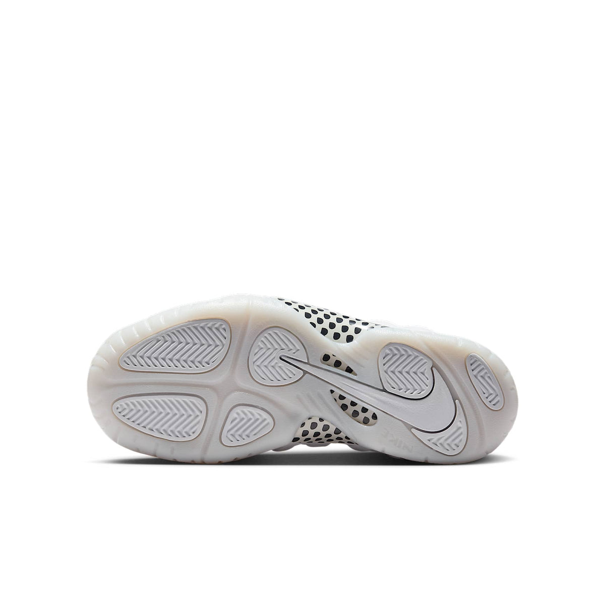 Nike Little Posite One – Blanco/Blanco/Blanco – vista 2