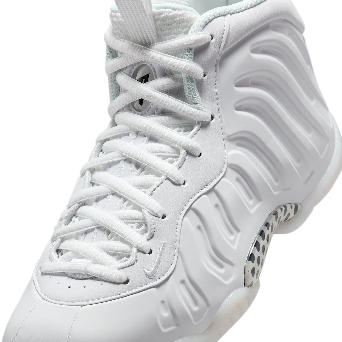 Nike Little Posite One – Blanco/Blanco/Blanco – vista 7