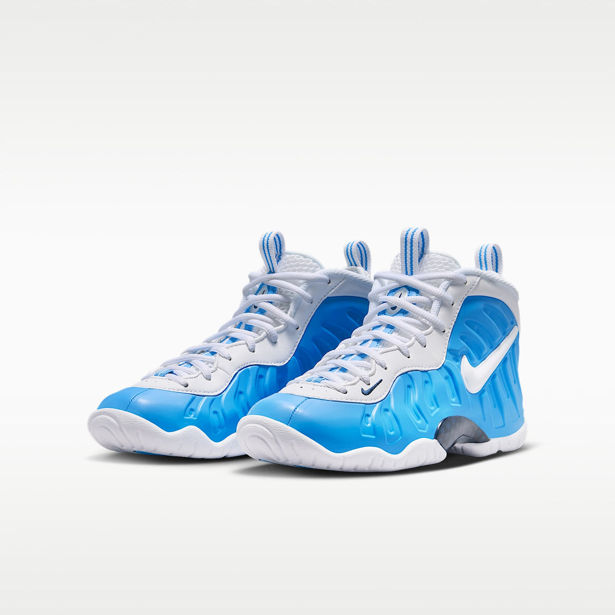 Nike Little Posite Pro – Azul universitario/Blanco/Azul marino medianoche/Blanco – vista 5
