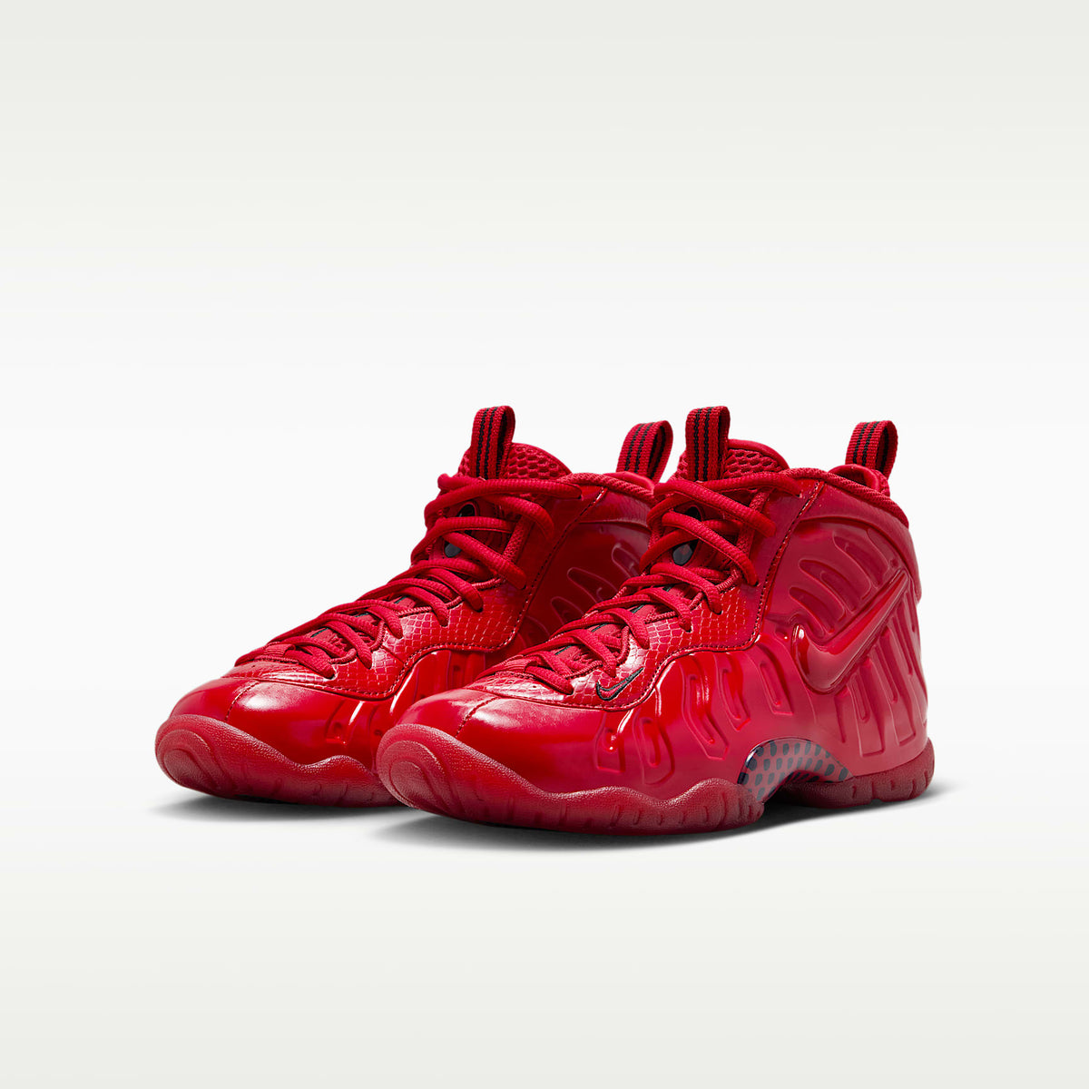 Nike Little Posite Pro – Rojo gimnasio/Negro – vista 5