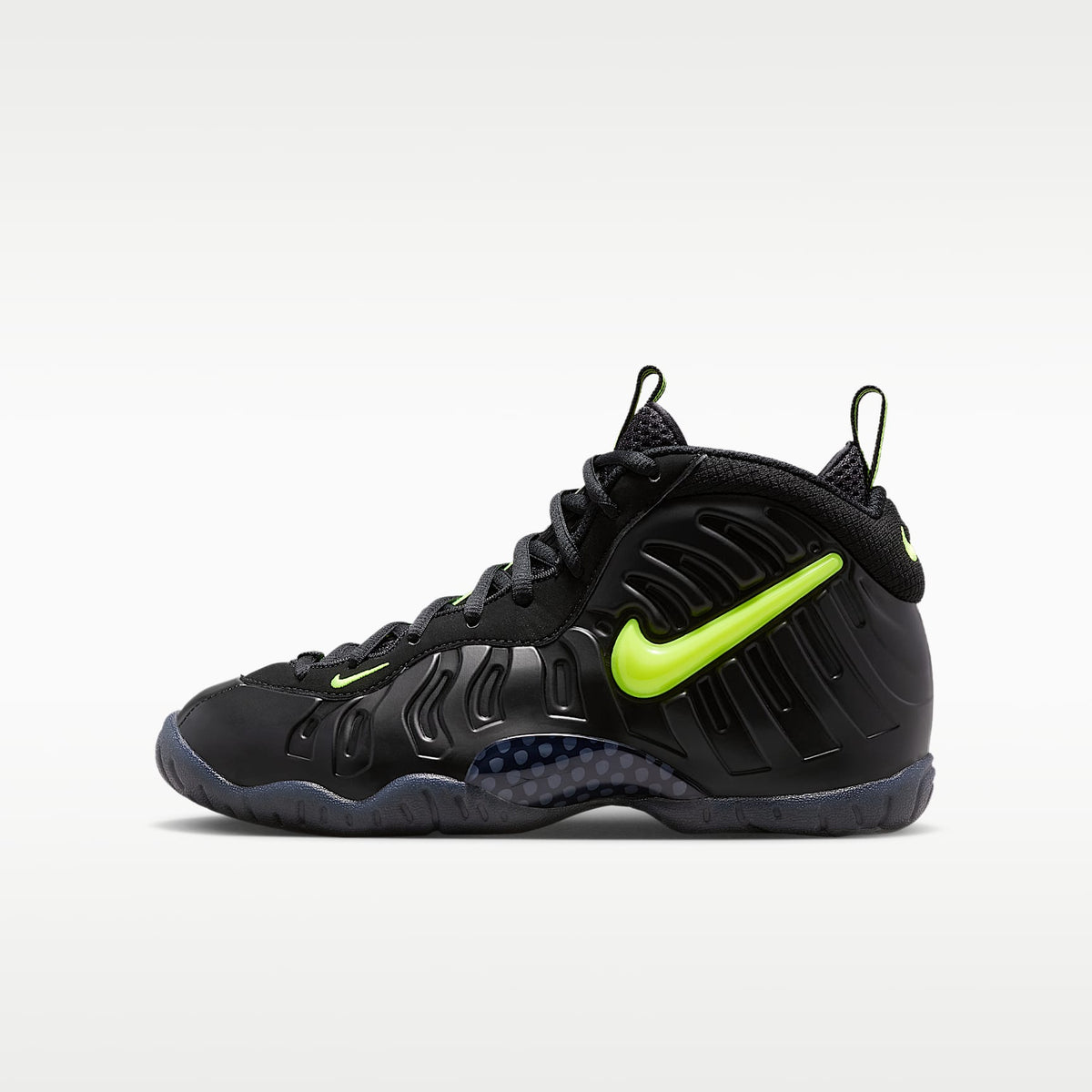 Nike Little Posite Pro – Negro/Amarillo voltaje – vista 1