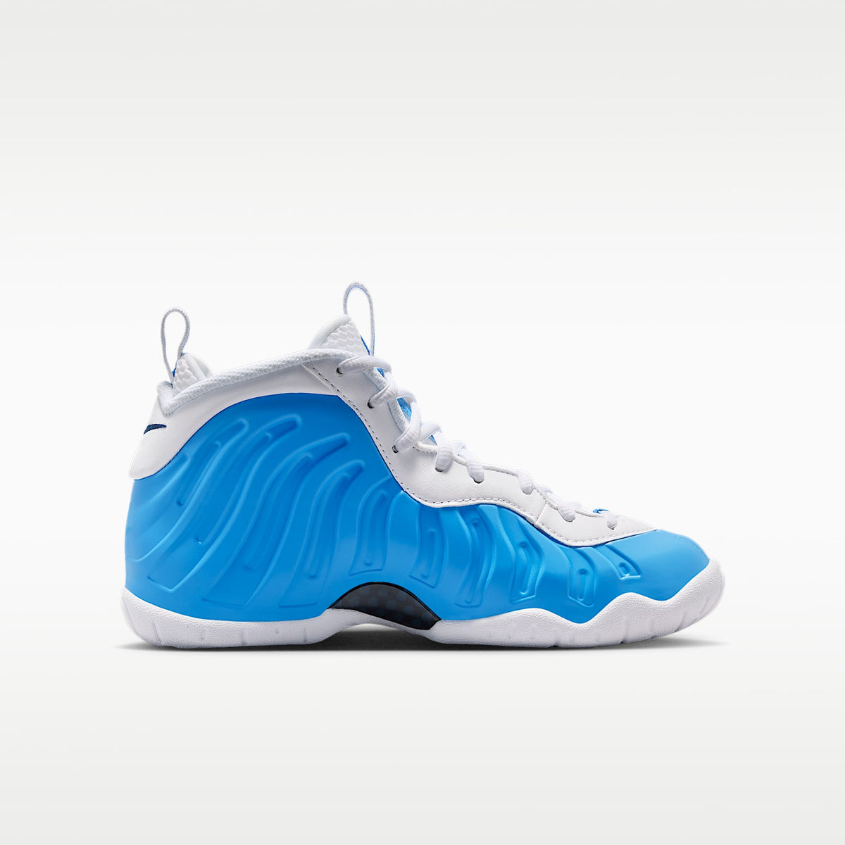 Nike Little Posite Pro – Azul universitario/Blanco/Azul marino medianoche/Blanco – vista 3