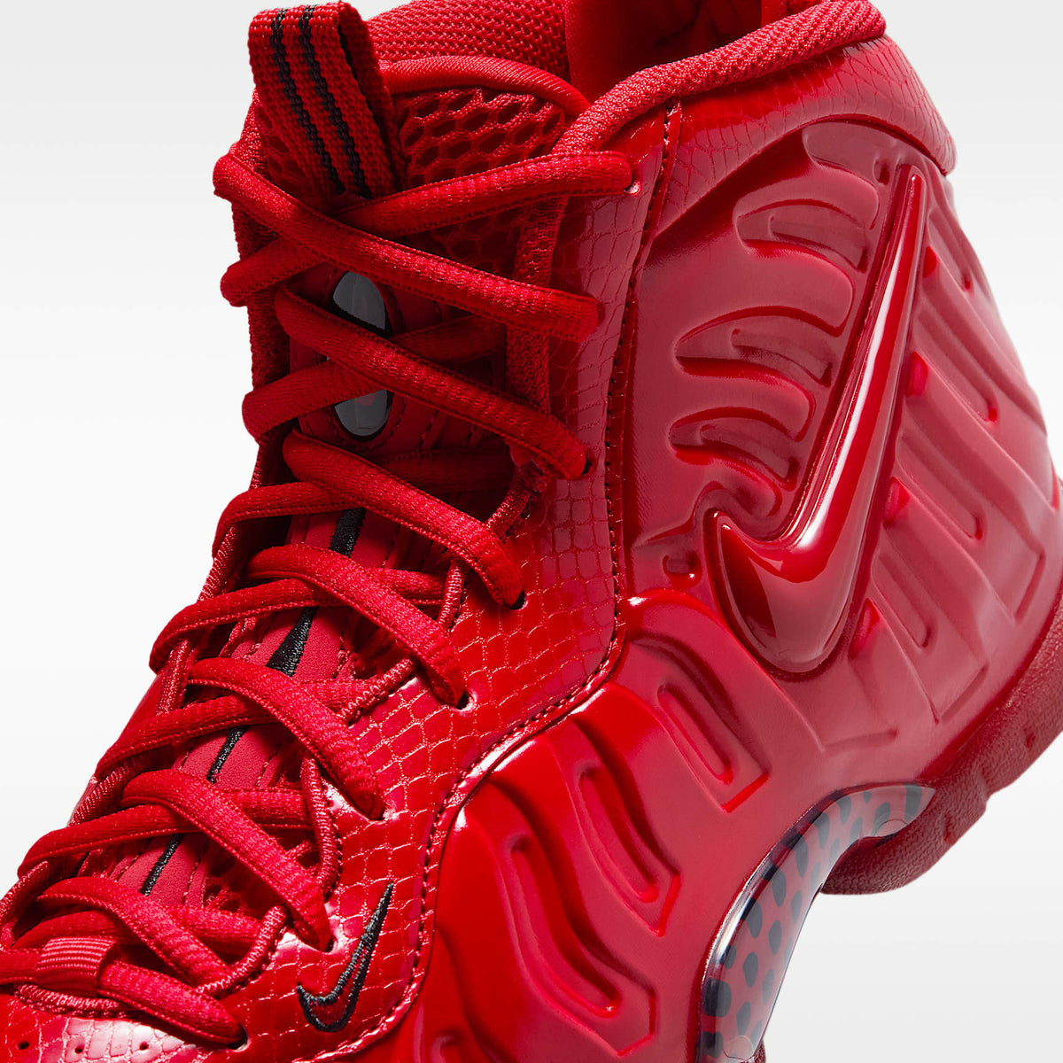 Nike Little Posite Pro – Rojo gimnasio/Negro – vista 7