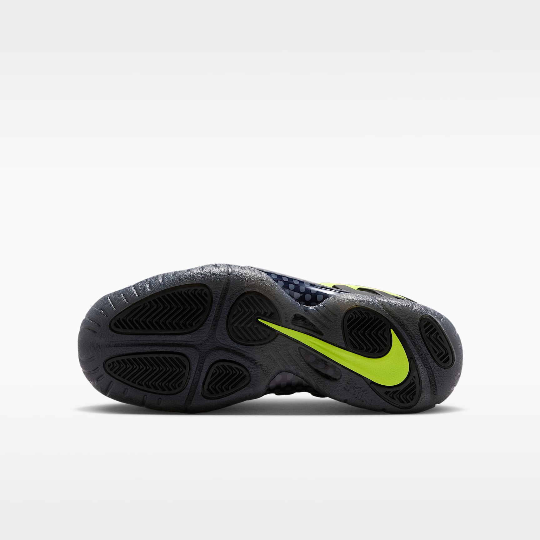 Nike Little Posite Pro – Negro/Amarillo voltaje – vista 2