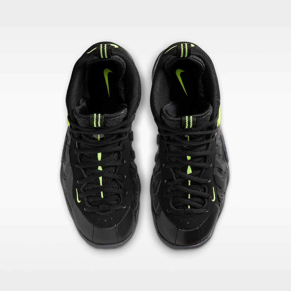 Nike Little Posite Pro – Negro/Amarillo voltaje – vista 4