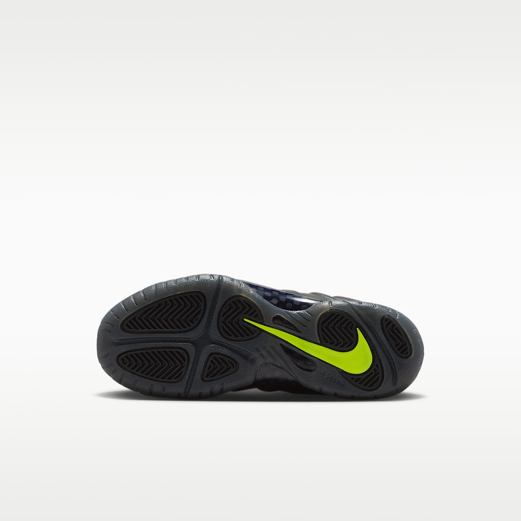 Nike Little Posite Pro – Negro/Amarillo voltaje – vista 2