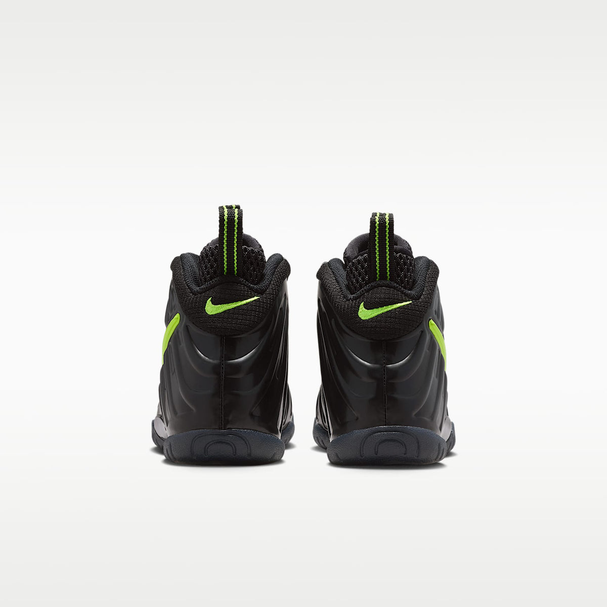 Nike Little Posite Pro – Negro/Amarillo voltaje – vista 6