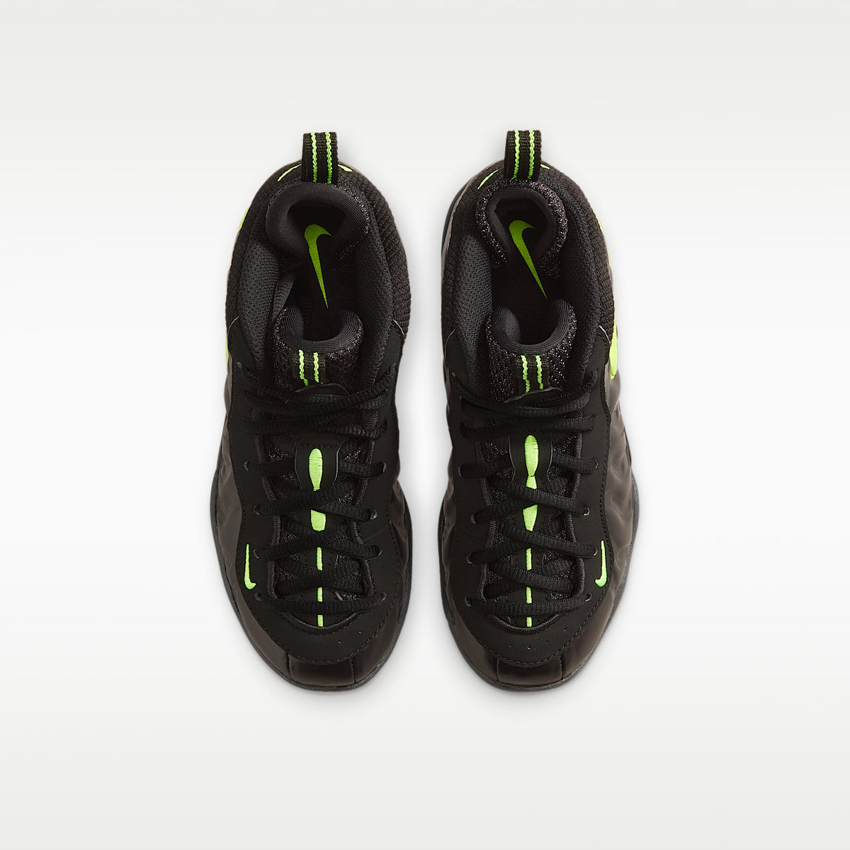 Nike Little Posite Pro – Negro/Amarillo voltaje – vista 4