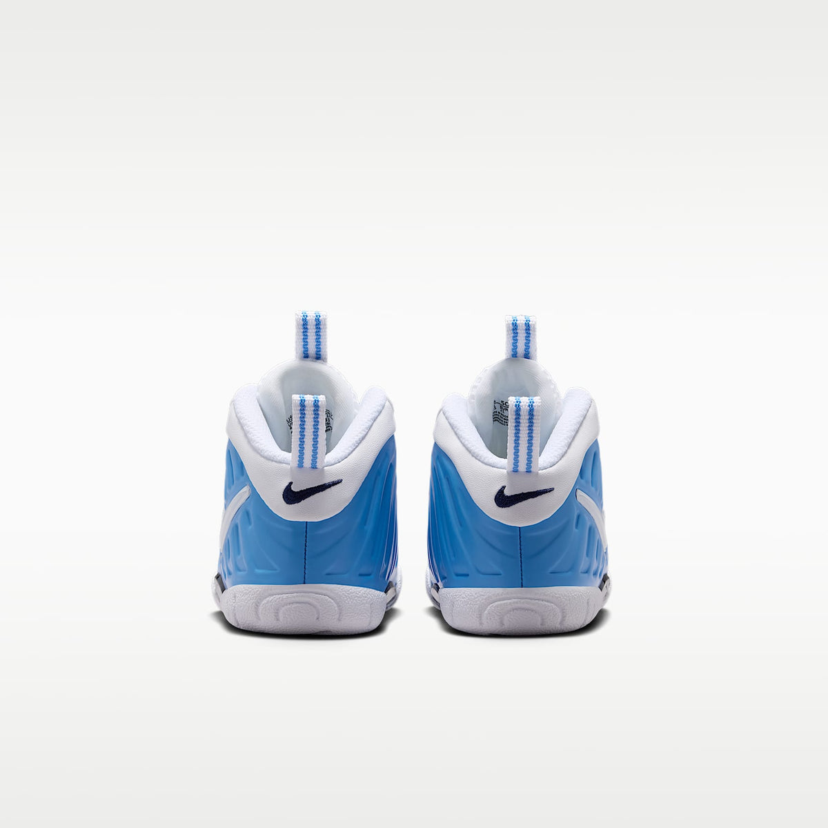 Nike Little Posite Pro – Azul universitario/Blanco/Azul marino medianoche/Blanco – vista 6
