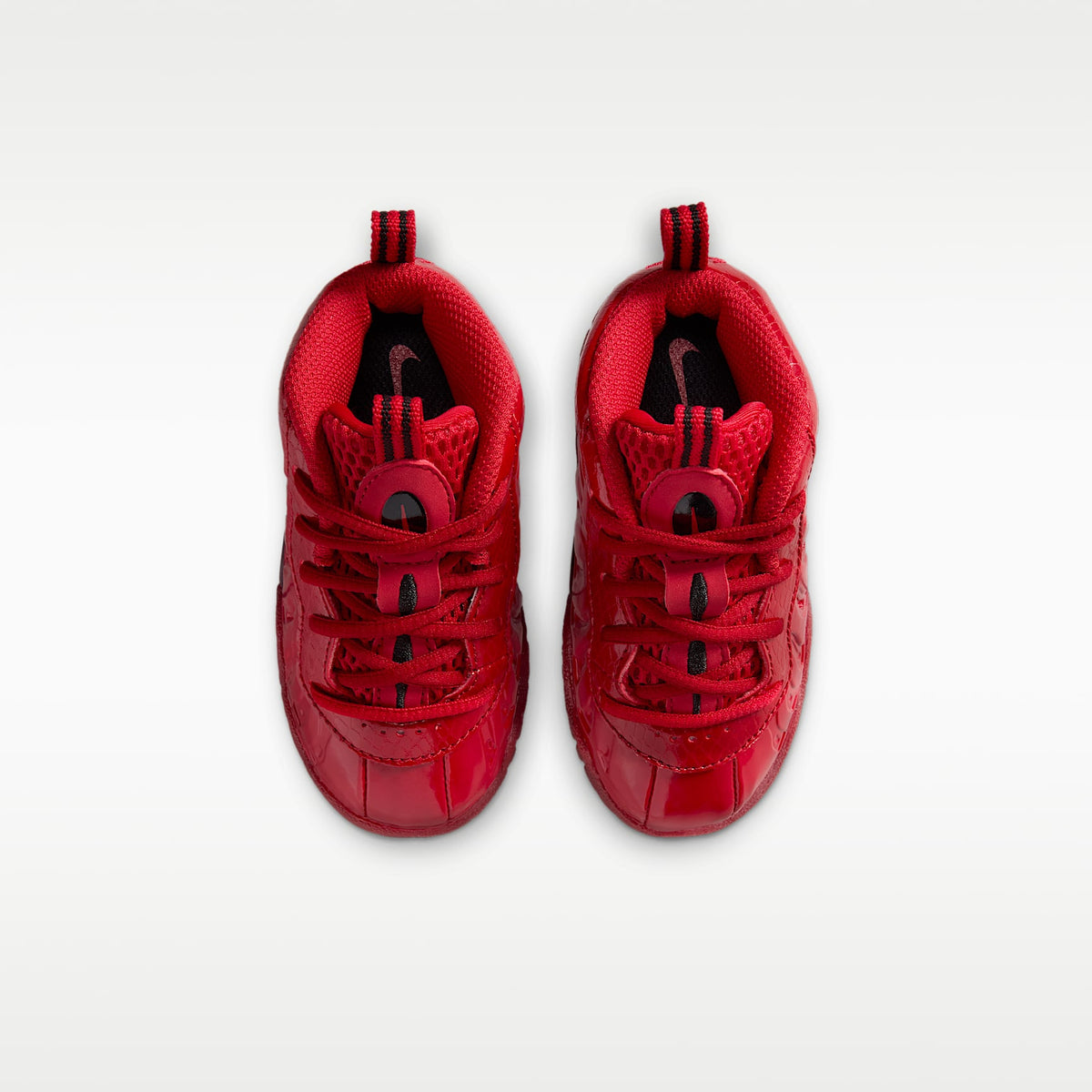 Nike Little Posite Pro – Rojo gimnasio/Negro – vista 4