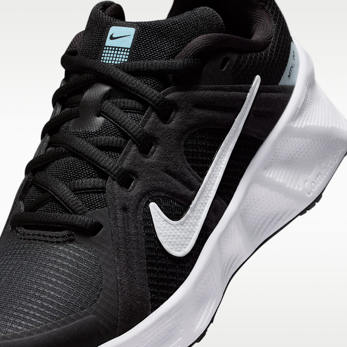 Nike Metro Tek – Negro/Antracita/Azul glacial/Blanco – vista 7