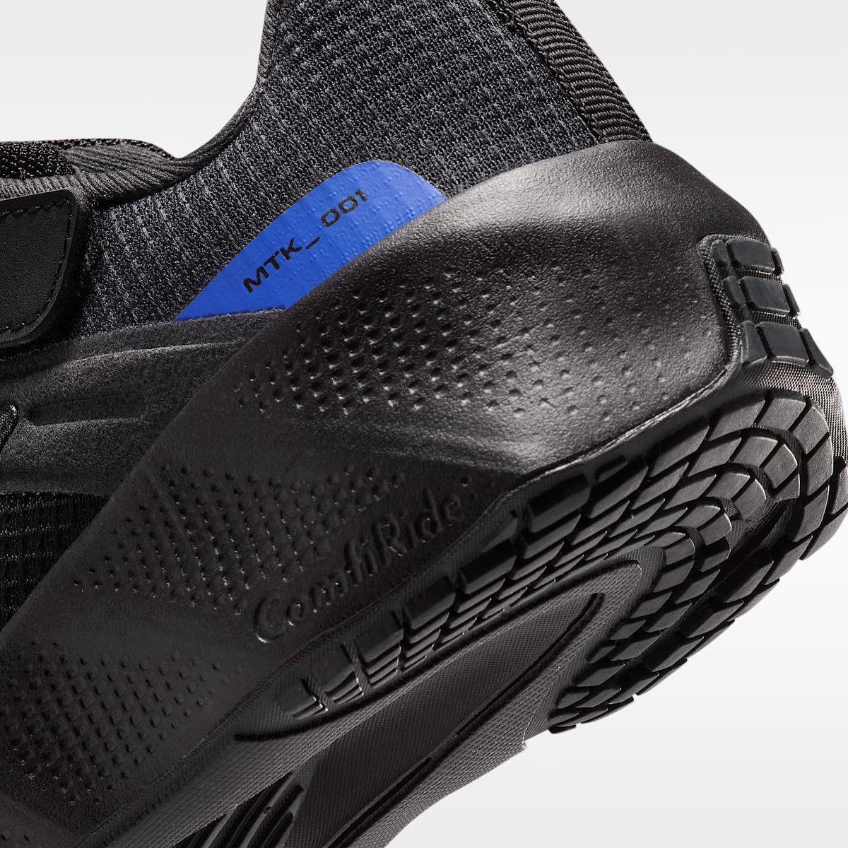 Nike Metro Tek – Negro/Sombrío apagado/Azul carrera/Negro metálico – vista 8