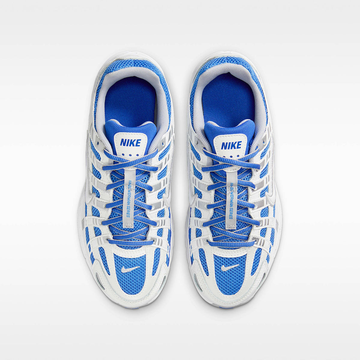 Nike P-6000 – Hiperroyal/Blanco cumbre/Plata metalizado/Blanco – vista 4