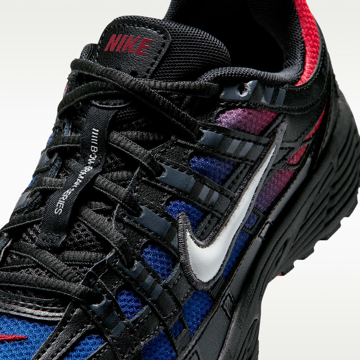 Nike P-6000 – Negro/Carmesí brillante/Royal juego/Blanco cáscara de huevo – vista 7
