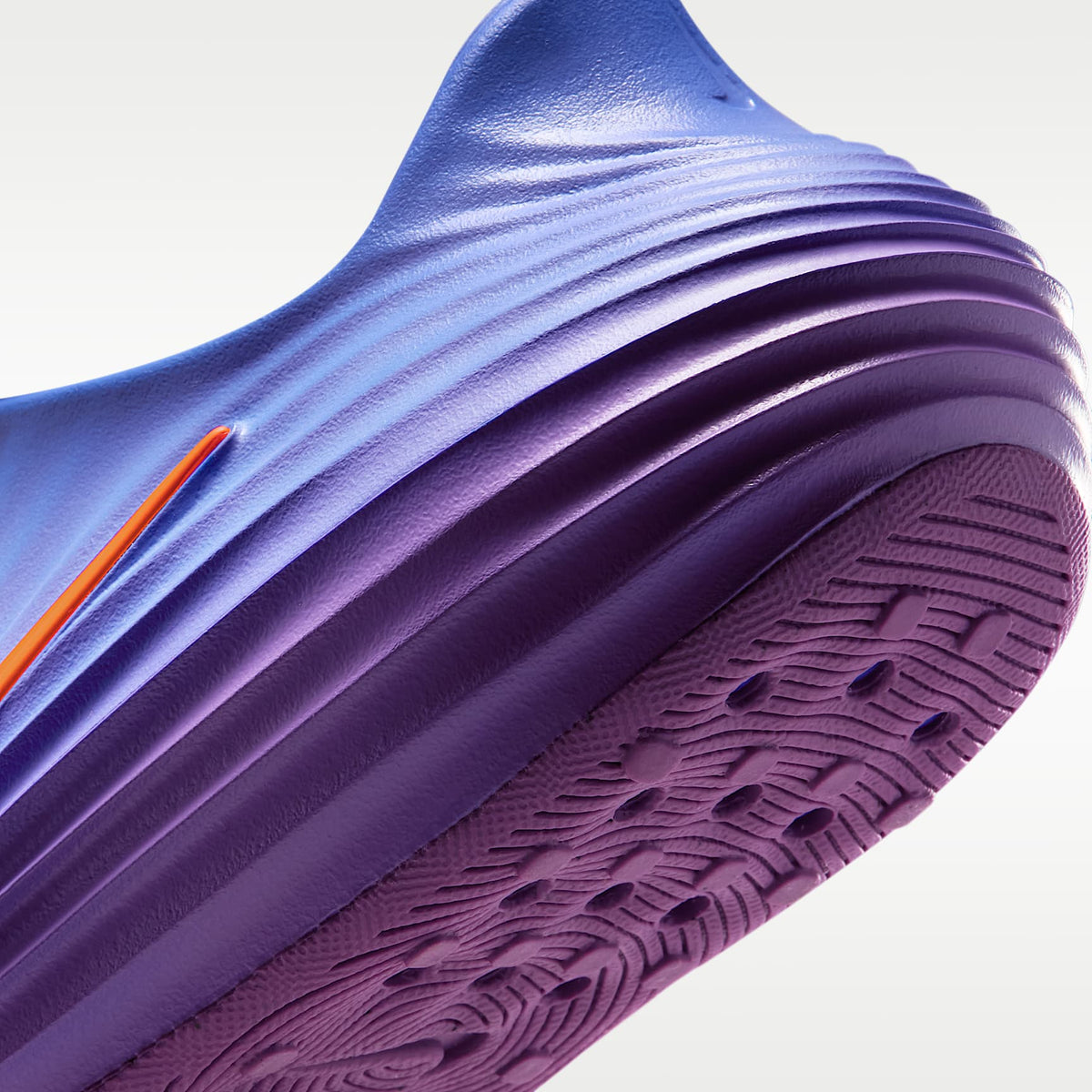 Nike ReactX Rejuven8 – Azul medio/Violeta brillante/Naranja césped – vista 8