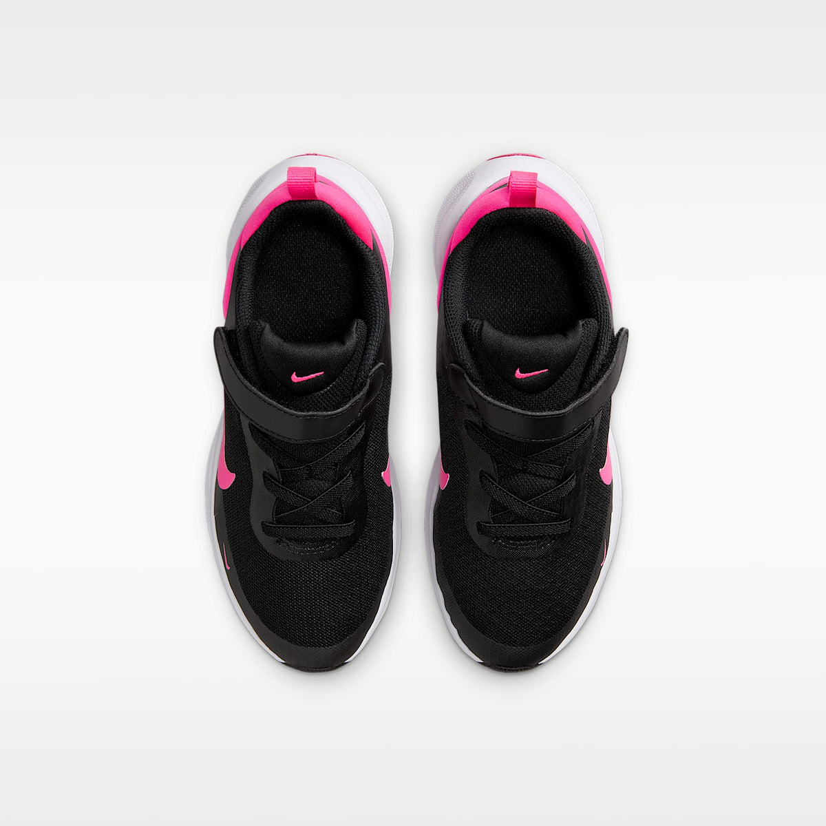 Nike Revolution 7 – Negro/Blanco/Hiperrosa – vista 4